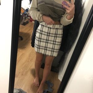 forever 21 plaid skirt